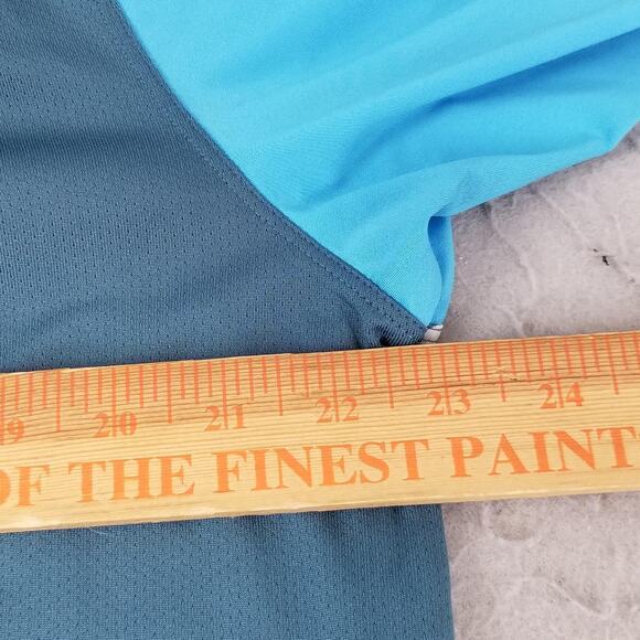 Nike Golf Polo Shirt Mens Large Blue U.S. Open 2014 Pinehurst No2 Dri-FIT - Picture 10 of 11